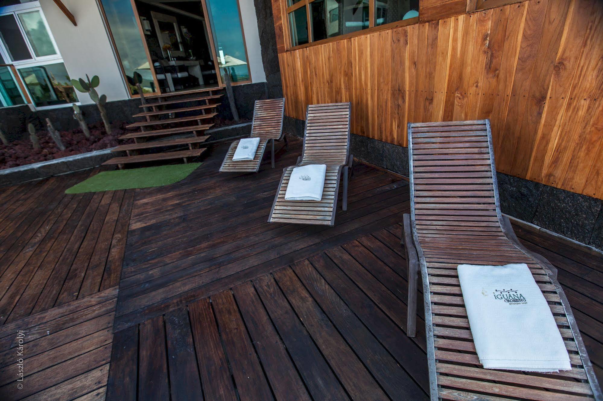 Iguana Crossing Boutique Hotel Puerto Villamil Eksteriør billede